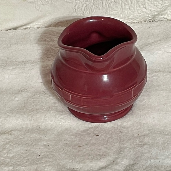 Longaberger 20 OZ Pitcher Paprika Woven Traditions - Picture 3 of 7